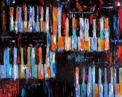 Even if your piano looks neat, you should take the time and care to clean it. Debra Hurd Original Paintings And Jazz Art Abstract Piano Art Painting Keyboard Paintings Music By Fine Artist Debra Hurd