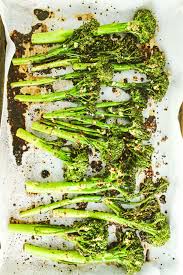 Easy Garlic Roasted Broccolini Recipe Roasted Broccolini Broccollini Recipes Broccolini Recipe