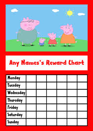 Red Minecraft Star Sticker Reward Chart Reward Charts