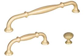Brushed Gold Finish Tiffany Series Decorative Cabinet Hardware Collection Brushed Gold Gold Kitchen Hardware Gold Cabinet Hardware