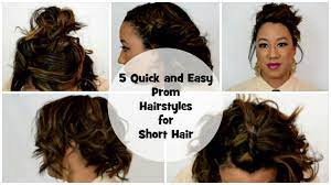 Prom Hairstyles 4 Short Hair Youtube Vid Please Like Subscribe To My Channel If You E Prom Hairstyles For Short Hair Hair Styles Short Hair Haircuts