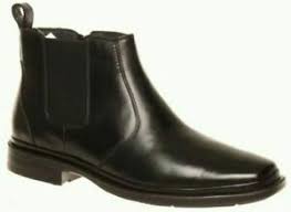 Brumby leather knee high boots. Mens Hush Puppies Deacon Extra Wide Men S Black Leather Work Boots With Zip Ebay