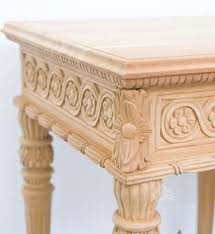 Traditional Carved Console Table Two Urns Side Table Carved Furniture Wood Carving Designs Furniture Design Modern