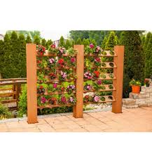 Schon Stabiles Robustes Regal Blumenwand Komplett Sichtschutz Blumenwand Blumen Wand Garten Deko