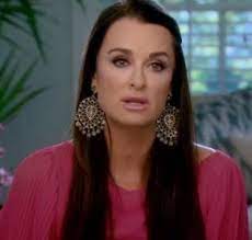 Kyle Richards Lk Designs Ojai Earrings As Seen On The Rhobh Http Www Hauteheadquarters Com Earrings Lk Desig Big Chandelier Earrings Earrings Big Chandelier