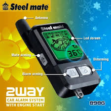 La pesante base in metallo tagliato al laser ha una forma elegante e pentagonale che offre uno sguardo. Steelmate 898g 2 Way Car Alarm W Remote Engine Auto Start Shopee Malaysia