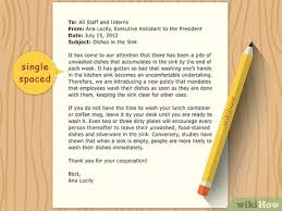 It summarizes the frustrations that any tax payer feels right now. How To Write A Business Memo With Pictures Wikihow