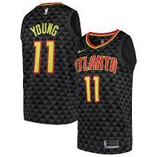 Look no further than the atlanta hawks shop at fanatics international for all your favorite hawks gear including official hawks jerseys and more. Men S Atlanta Hawks Trae Young Nike Black Swingman Jersey