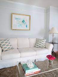 Discover (and save!) your own pins on pinterest Gilded Mint Wagener Terrace Bungalow Update Blue And White Living Room Blue Living Room Room Colors