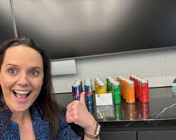 The amount of love from my CAs and Support teams in Mid-Atlantic Market is  too much.... they had a special section for my energy drinks (where they  had my name tag waiting)!