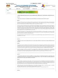 The certificate of incorporation will be issued by suruhanjaya syarikat malaysia (ssm) upon compliance with the incorporation ssm issues a copy (or a certified copy) of the certificate of incorporation certifying that a company is legally incorporated under the companies act of malaysia. Certificate Of Compliance And Completion Ccc Cfo Psp