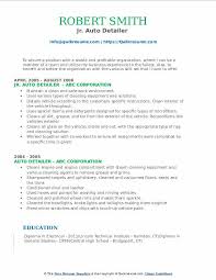 auto detailer resume samples qwikresume