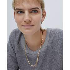 Download The Walter Curb Chain Necklace In Gold Jenny Bird