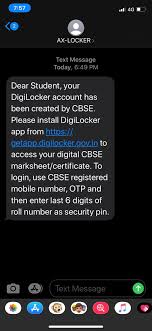 Check spelling or type a new query. Cbse Results 2020 Board Sends Sms To Students To Download Digilocker For 10th 12th Mark Sheet Education News