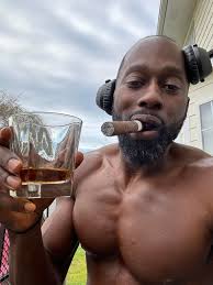 Celebrating first men's physique bodybuilding competition with cigars and  bourbon