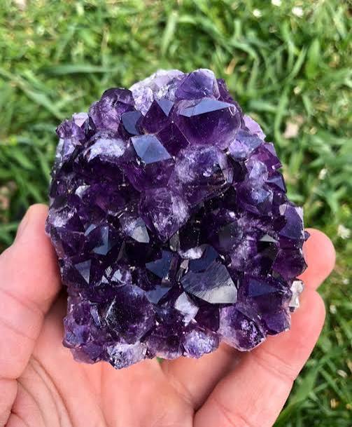 Natural Amethyst Crystal Cluster
