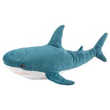 BLÅHAJ Soft toy, shark, 39 ¼