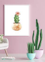 Freebies and free samples by mail. Free Oversized Cactus Printable Designs I Should Be Mopping The Floor