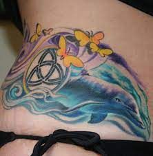 Dolphin Butterfly Tattoo Dolphins Tattoo Butterfly Tattoo Tattoo Designs
