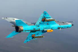Fitted with phazotron kopyo radar system; Mig 21 Lancer C Romanian Air Force Copyright Alex Trandafir Fighter Planes Fighter Jets Mig 21