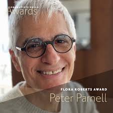 Congratulations to Peter Parnell, the recipient of the 2025 Flora Roberts  Award! Administered by the Dramatists Guild Foundation, the Flora Roberts  Award is presented to a theatre professional in recognition of distinguished