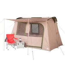 Because it's a large window and door delivers enough light and air inside. Ozark Trail 6 Person Flex Ridge Camping Tent Walmart Com Walmart Com