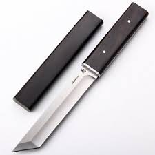 Black And White Ebony Knife Handle D2 Blade Tactical Army Survival Camping Outdoor Knife Japanese Style Katana Outdoor Knife Knife Camp Knife
