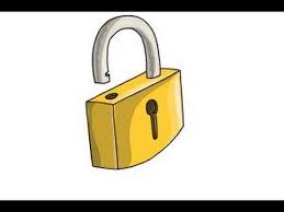 How To Draw A Lock Youtube Free icons of padlock in windows 10 style. how to draw a lock