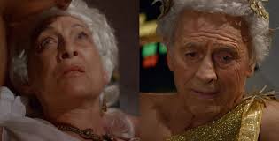 TRIVIA ---------------- Michael Forest's wife Diana Hale, played the role  of Apollo's sister Athena. Star Trek Continues: "Pilgrim of Eternity"