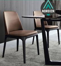 Nordica Chair Leather Dining Chairs Restaurant Chairs Furniture Dining Chairs
