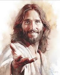 Come Follow Me, Digital Download, Jesus Christ Art, "Engraved