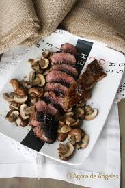 Unos higos con foie al pedro ximénez, una receta de joan roca para. Magret De Pato Con Setas Portobello Y Foie Fresco El Agora De Angeles