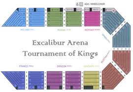 tournament of kings seating chart