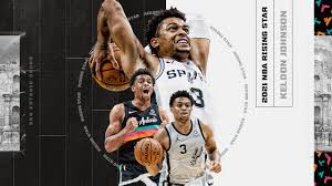 Johnson, meanwhile, averaged 12.8 points, six rebounds and. Keldon Johnson Named 2021 Nba Rising Star Youtube