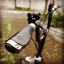 Brompton M Bar Short Version Ergonomic Leather Grips Minimods