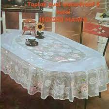 Maybe you would like to learn more about one of these? Taplak Meja Makan Oval 6 8 Kursi Waterfroof Maiwa Lazada Indonesia
