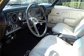 The 1970 model year added a second ss option, rpo z15 for the ss454. 1970 Chevelle Interior Kits