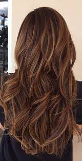Brunette Highlights Colored Hair Tips Long Hair Styles Hair Styles