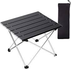 Check spelling or type a new query. Buy Portable Camping Table 1 Pack Folding Side Table Aluminum Top For Outdoor Cooking Hiking Travel Picnic Black Small Online In Hungary B091dv9b89