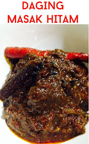 Salah satu sebabnya ialah ianya boleh dimasak dahulu dan di frozenkan. Flavourful Daging Masak Hitam Spicy Dishes Malay Food Meat Recipes