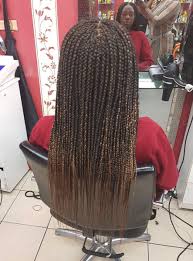 Medium length hairstyles have become a popular trend for women who want gorgeous styles without the maintenance that comes with long hair. Box Braids London Afro Hairstylist Book With Frohub