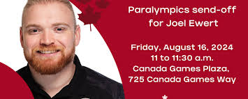 Paralympics send-off for Joel Ewert