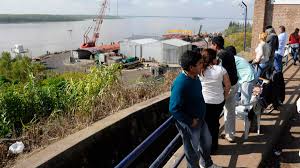 Rescataron el cuerpo de un bombero de Pueblo Esther que estaba desaparecido