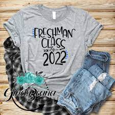 Personalize Your Colors Freshman 2022 Shirt Class Of 2022 Etsy Ireland