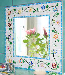 Spiegel selber machen an der wand, wer ist die schönste im ganzen land? Anleitung Mosaik Spiegel Selbst Herstellen Das Haus