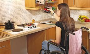 holidays in a wheelchair accessible kitchen