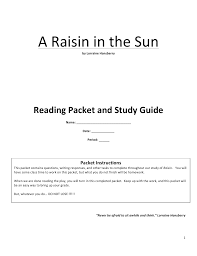 A Raisin In The Sun