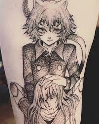 Neferpitou and Kite, done by Lani at Sacred Daggers, VA : r/tattoos