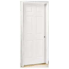 Also, there are several ways to determine if your present door is right hand or left hand oriented. Metrie Pre Hung 6 Panel Door Right Hand Swing Classic Style 32 In X 80 In X 1 3 8 In D6ptprlw1a8032 Rona