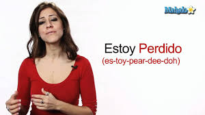 How To Say I M Lost In Spanish Youtube